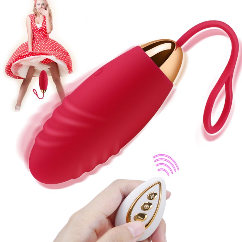 10 Speed Silicone Bullet Egg Vibrators For Women Wireless Remote Control Vibrating Usb Massage Ball Adult Sex Toys
