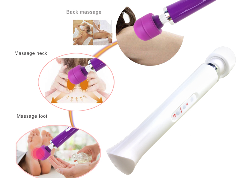 Usb Rechargeable Magic Wand Vibrator For Women Large Gspot Massager And Clitoral Stimulator Adult Sex Toy - 6