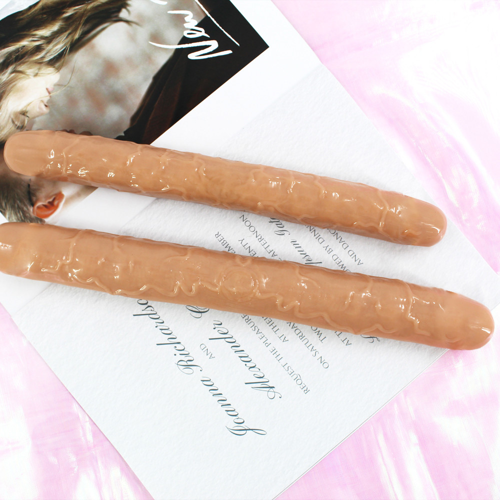 Realistic Doubleended Jelly Dildo For Women Flexible Soft Extra Long Big Penis Sex Toy For Lesbian Play - 6