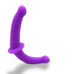 Strapless Strap-on Realistic Silicone Dildo For Anal Vagina Stimulation Double Adult Sex Toy Male Female Lesbian Couple