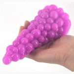 Grape Design Big Anal Plug Dildo Sex Toys For Women Anus Massage Stimulate Tree Shape Lesbian Flirting Shop - 6