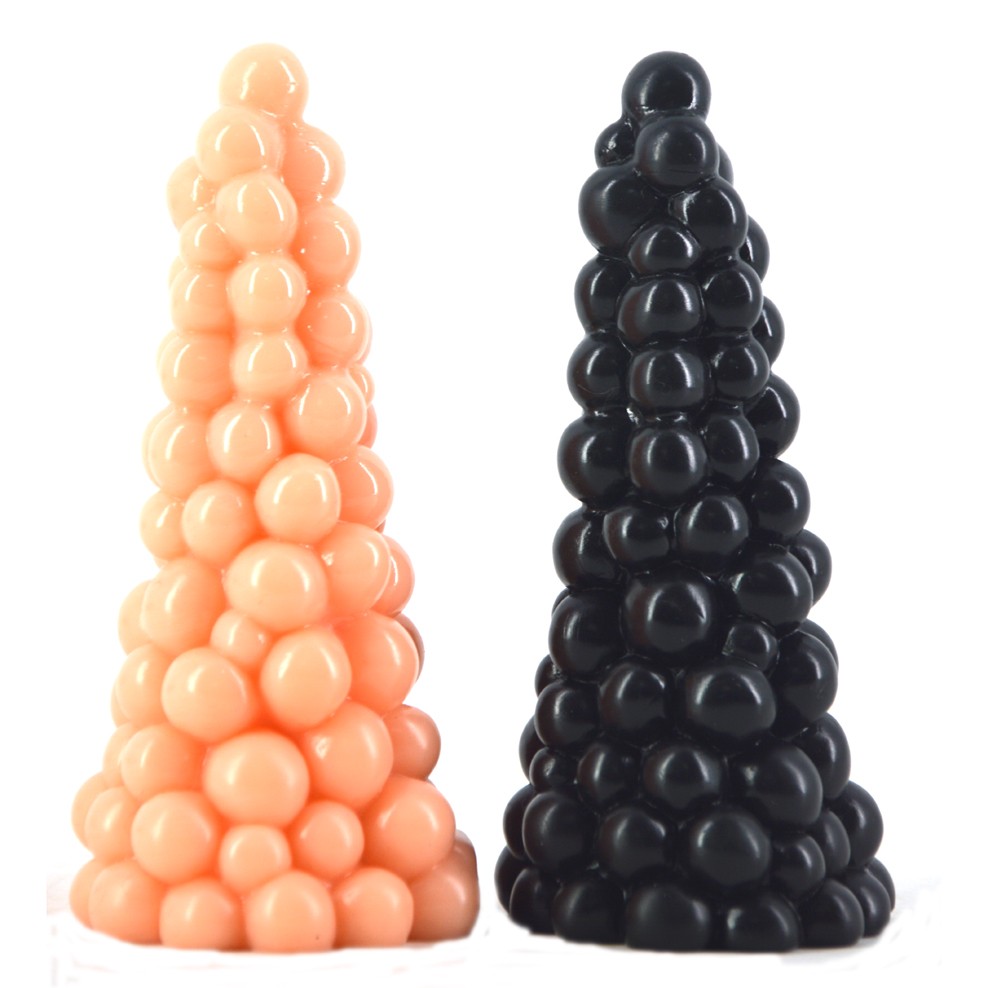 Large Grape Design Anal Plug Dildo Womens Sexual Wellness Toy Anus Massage Stimulator Lesbian Play Accessory - 17