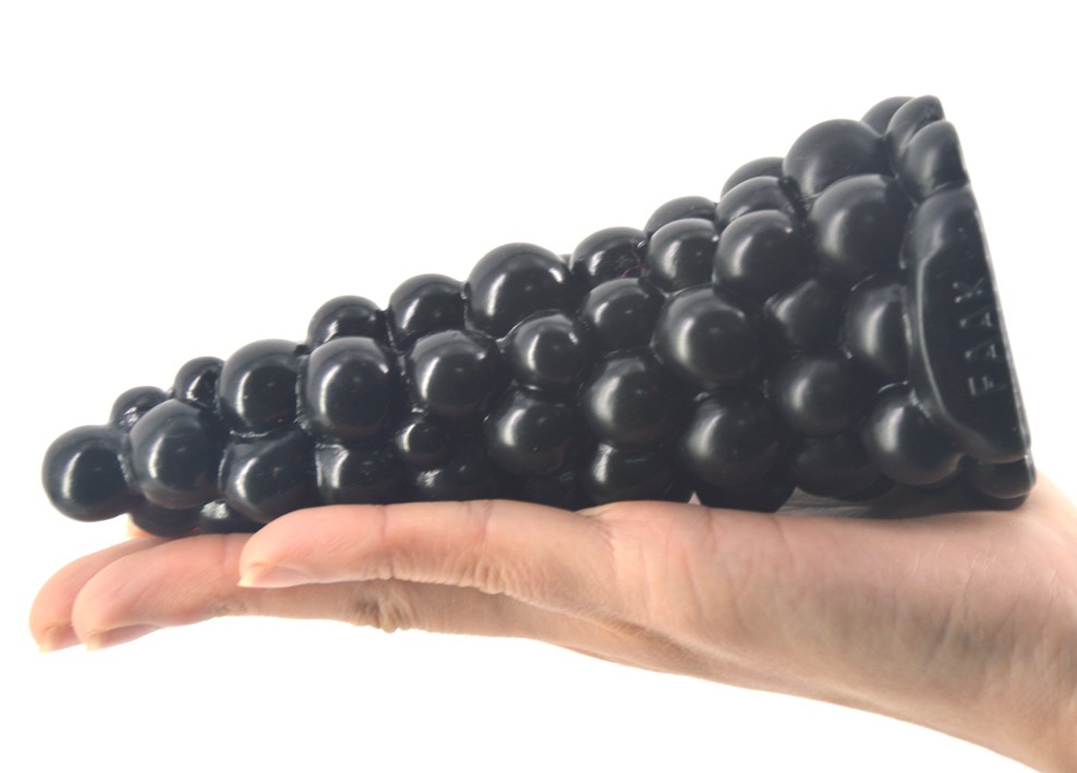 Large Grape Design Anal Plug Dildo Womens Sexual Wellness Toy Anus Massage Stimulator Lesbian Play Accessory - 15