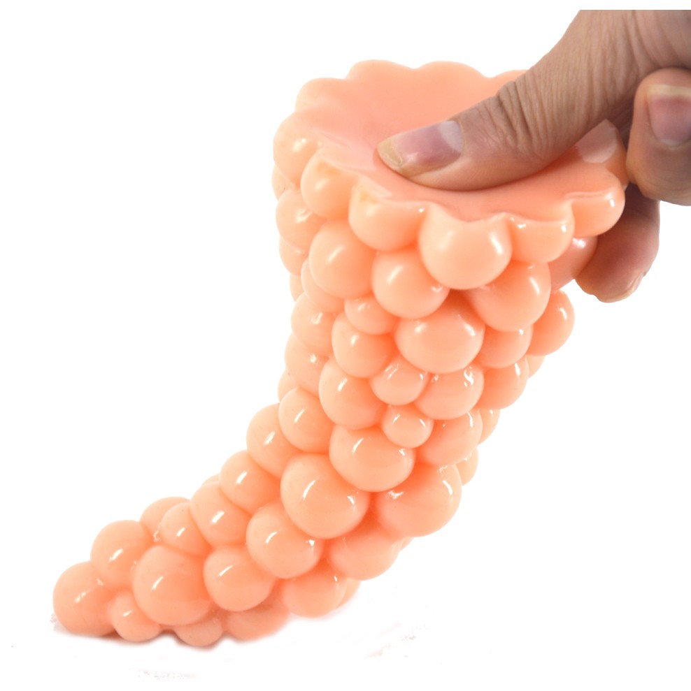 Large Grape Design Anal Plug Dildo Womens Sexual Wellness Toy Anus Massage Stimulator Lesbian Play Accessory - 13