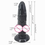 Animal Dog Dildo With Suction Cup Wolf Penis Big Canine Dick Sex Products For Women Adult Toys Shop - 2