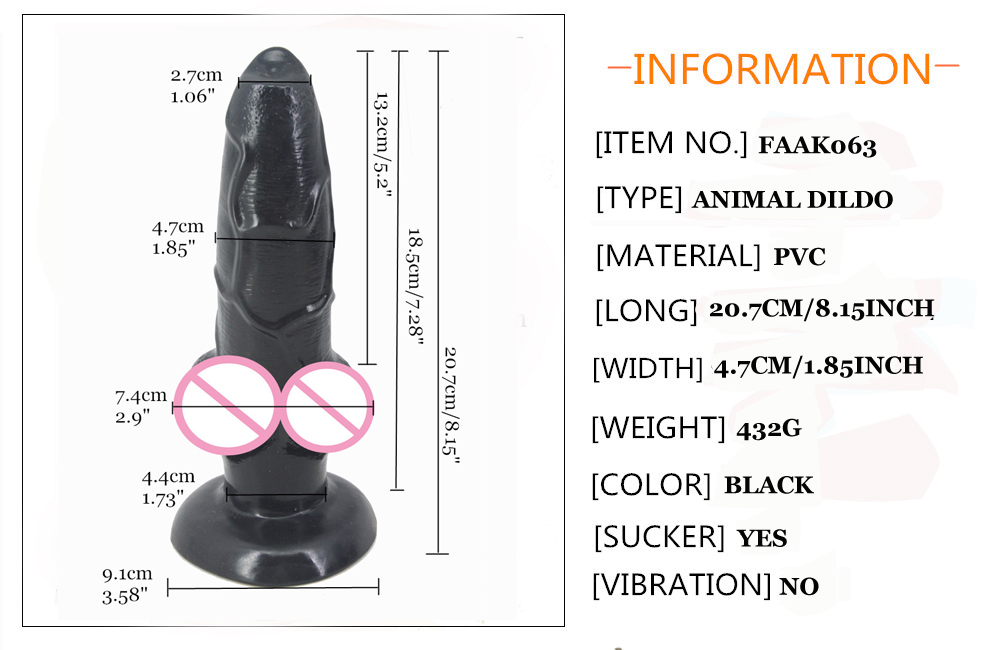 Large Canineinspired Adult Toy With Strong Suction Cup For Women Bodysafe Pleasure Enhancing Product - 1