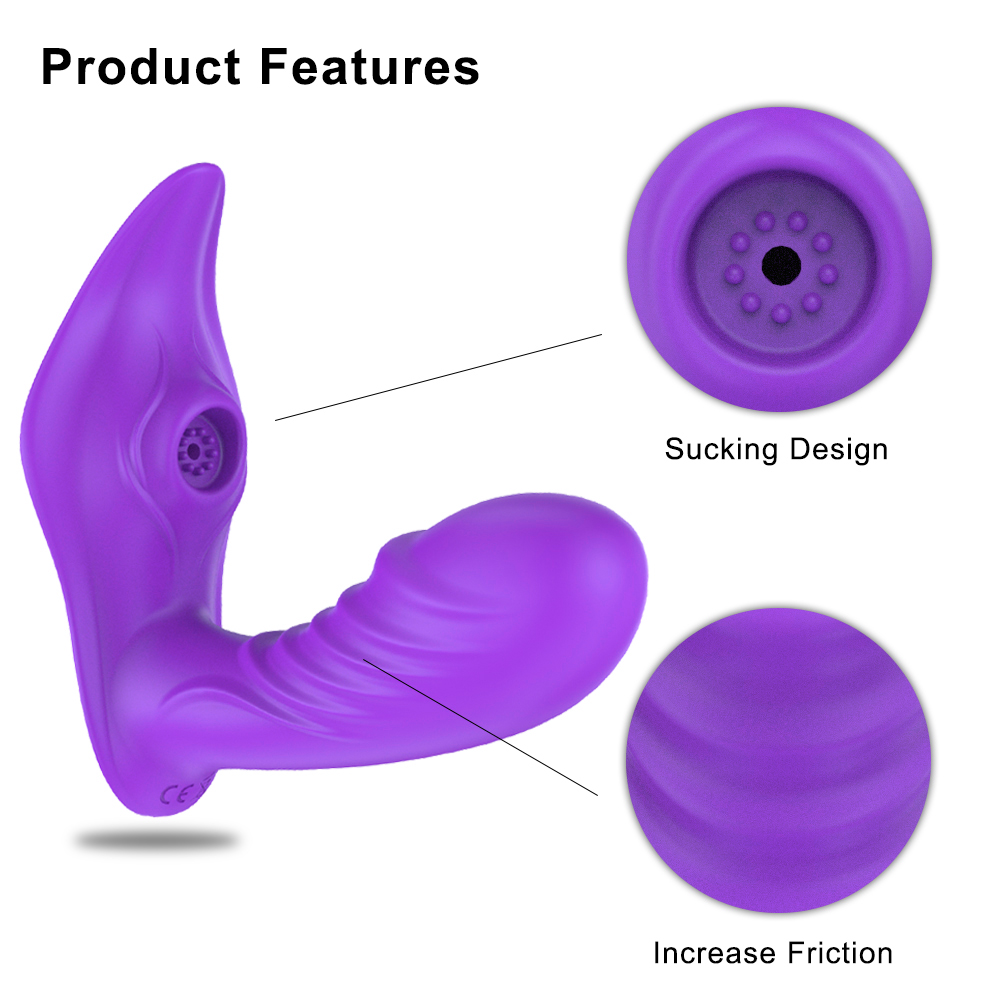 Remote Control G Spot Vibrator Clitoris Stimulator Heating Sucking Dildo Adult Toy For Women Couples - 5