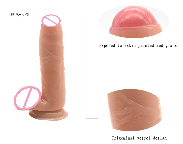 Quality Lifelike Extra Large Skintone Realistic Dildo For Ultimate Pleasure Experience - 5