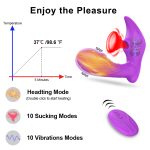 Heating Sucking Dildo Vibrator Sex Toys For Women Couples Adult G Spot Clit Clitoris Stimulator Remote Control Product - 2