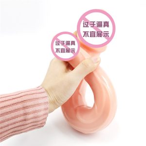 Long Strapon Double Dildo Anal Huge For Women Horse Man Animal Big Realistic Penis - 2