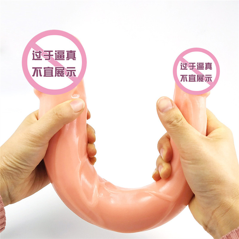 Realistic Doubleended Strapon Dildo For Women Large Size Animal Horse Man Inspired Anal Use Highly Detailed - 17