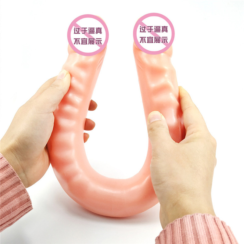 Realistic Doubleended Strapon Dildo For Women Large Size Animal Horse Man Inspired Anal Use Highly Detailed - 14