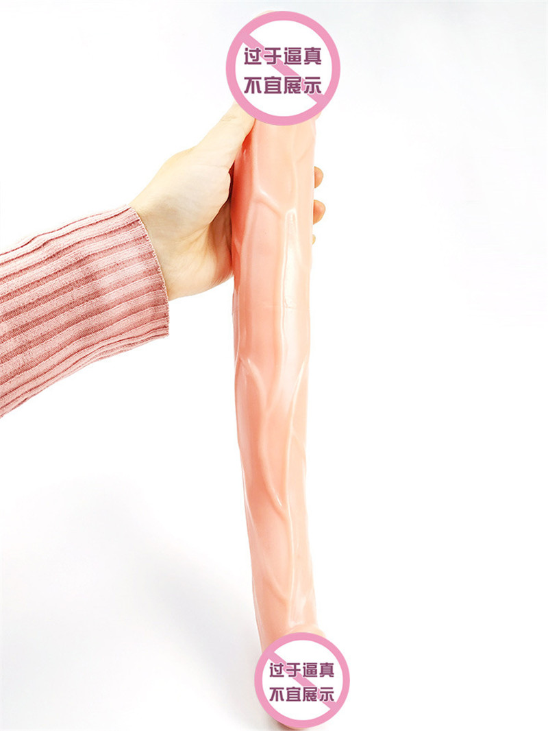 Realistic Doubleended Strapon Dildo For Women Large Size Animal Horse Man Inspired Anal Use Highly Detailed - 12