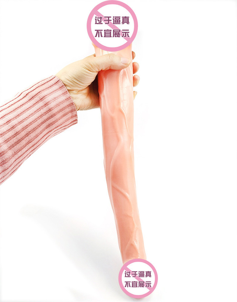 Realistic Doubleended Strapon Dildo For Women Large Size Animal Horse Man Inspired Anal Use Highly Detailed - 9