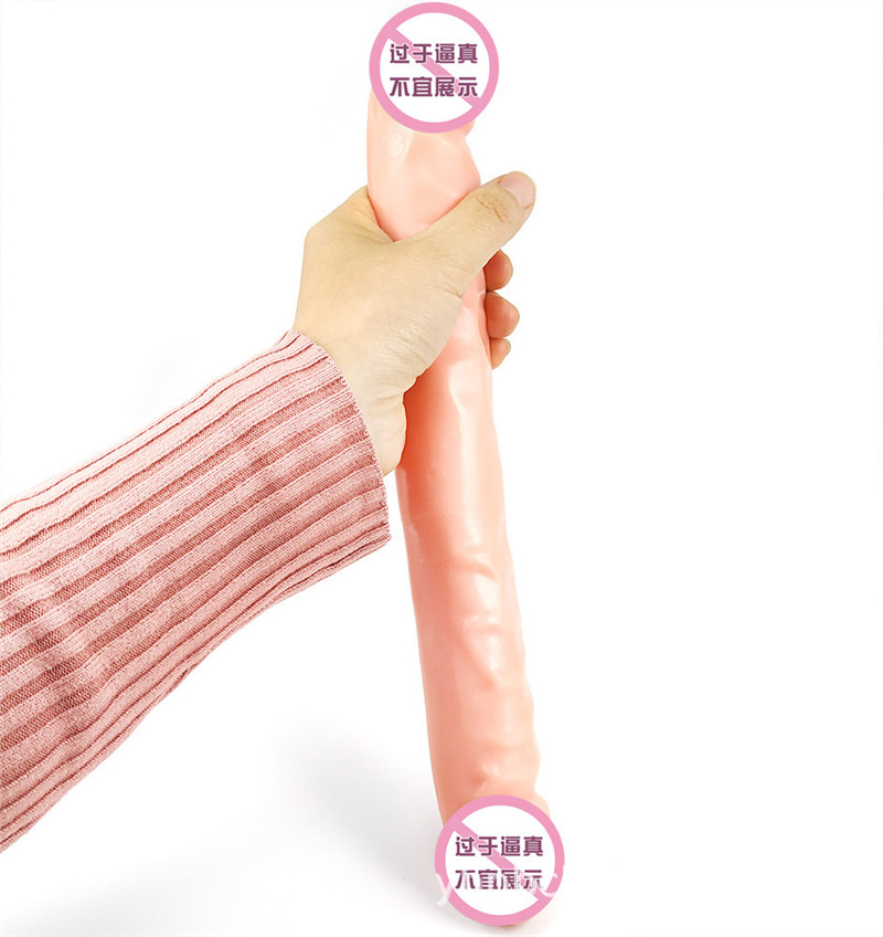 Realistic Doubleended Strapon Dildo For Women Large Size Animal Horse Man Inspired Anal Use Highly Detailed - 5