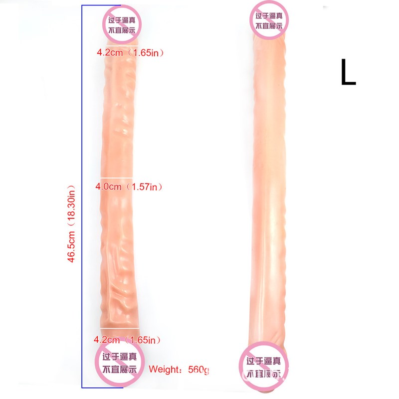 Realistic Doubleended Strapon Dildo For Women Large Size Animal Horse Man Inspired Anal Use Highly Detailed - 4