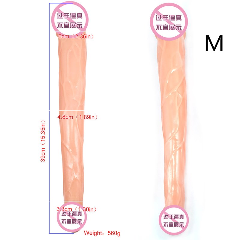 Realistic Doubleended Strapon Dildo For Women Large Size Animal Horse Man Inspired Anal Use Highly Detailed - 3