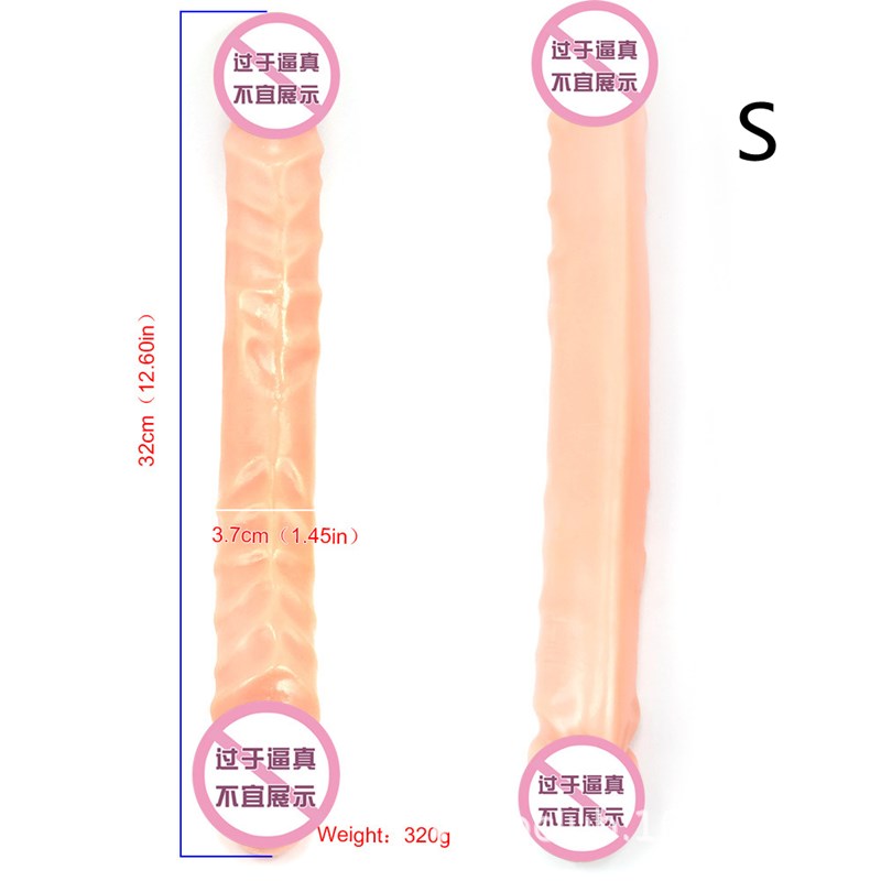 Realistic Doubleended Strapon Dildo For Women Large Size Animal Horse Man Inspired Anal Use Highly Detailed - 2