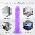 Suction Cup Dildo Toy For Adult Erotic Soft Anal Butt Plug Realistic Penis G-spot Sex Toys Woman - 4