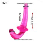 Strapless Strapon Dildo Strap On Jelly For Lesbian Couple Adults G Spot Stimulation Toys Adult Anal Vaginal Massage - 4