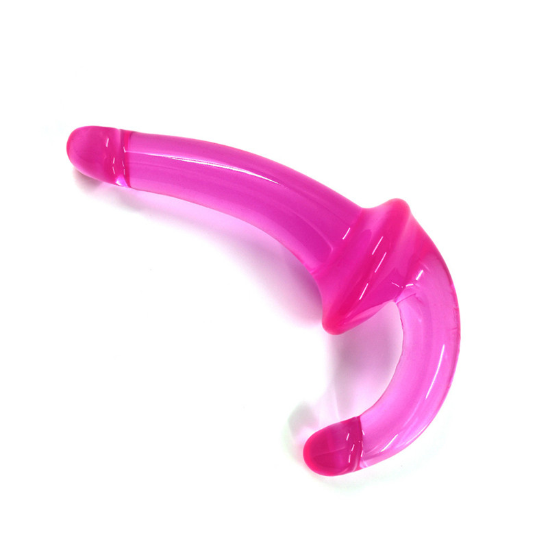 Strapless Silicone Strapon Dildo Gspot Stimulation Anal Vaginal Massage Toy For Lesbian Couples - 7