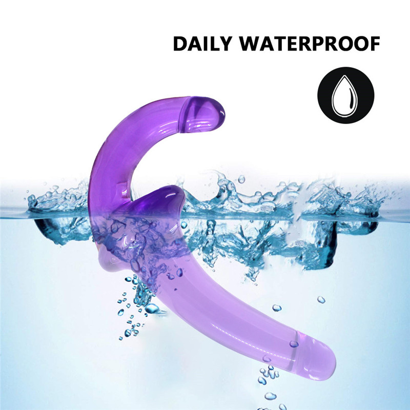 Strapless Silicone Strapon Dildo Gspot Stimulation Anal Vaginal Massage Toy For Lesbian Couples - 6