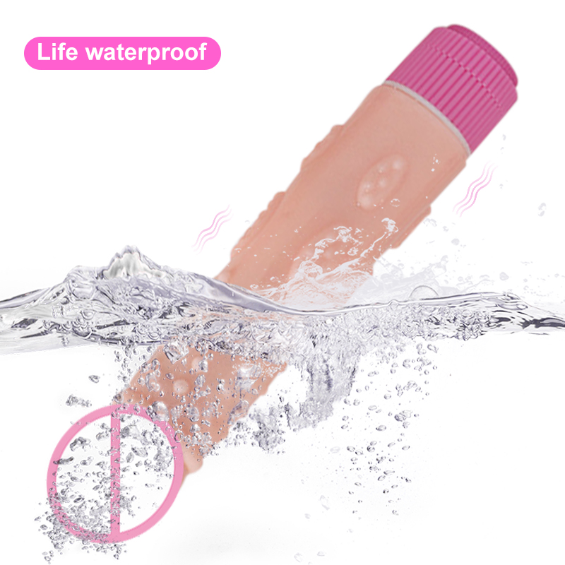 Realistic Automatic Heating Dildo Vibrator Gspot Massager Large Penis Sex Toy For Women Pleasure Products - 16