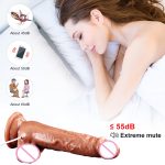 Automatic Heating Dildo Vibrator G-spot Massage Huge Realistic Penis Sex Toys For Women Products - 5