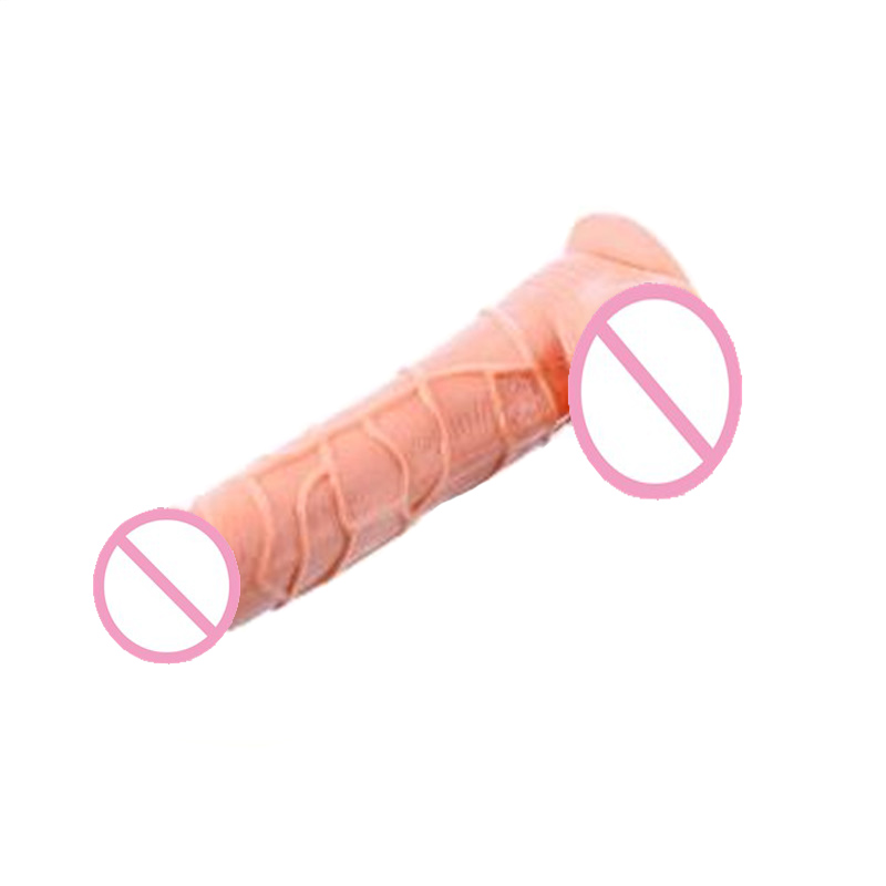 Large Realistic Silicone Dildo With Suction Cup Sex Toy For Women Anal Play Female Pleasure Enhancer - 6