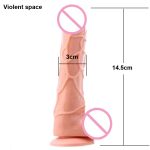 Suction Cup Dildo Penis Silicone Sex Toys For Woman Dildos Women Big Dick Consolador Anal Realistic Gode Femme - 4