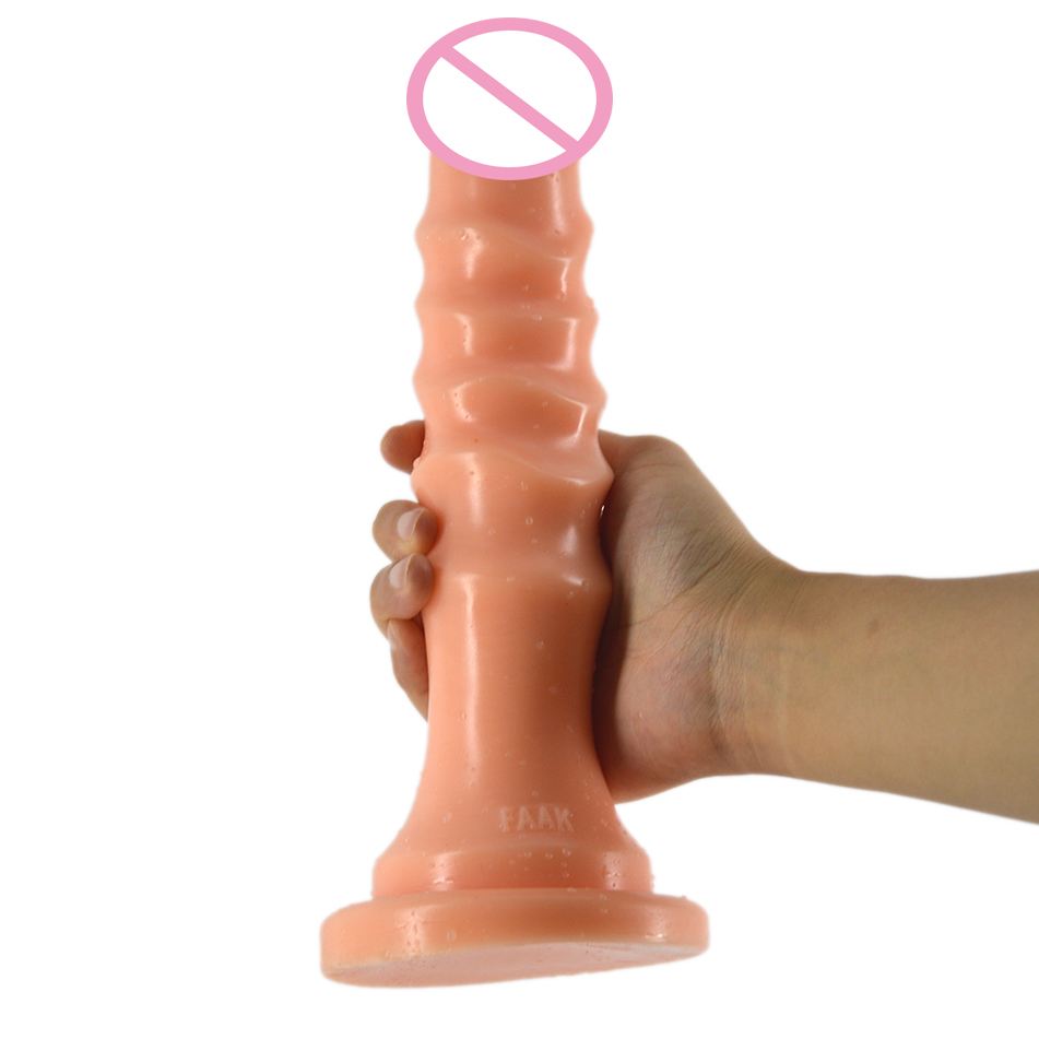 Large Bamboo Dildo Thick Penis Anal Plug For Women Lesbian Masturbation Toy Anus And Vagina Stimulator Massage Tool From Hot Store - 4