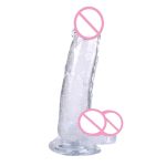 3 Sizes Realistic Jelly Dildo Strong Suction Cup Male Artificial Penis Adult Sex Toy Anal Plug Vagina Female Masturbator - 4