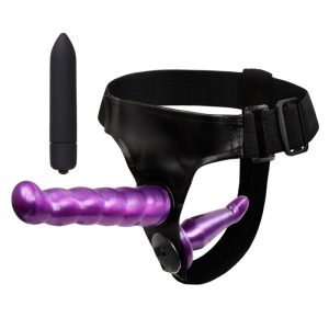 Double Penis Dildo Strapon Harness Belt Strap On Adult Sex Toys For Woman Couples Products