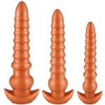 Long Huge Spiral Anal Dildo No Vibrator Tail Butt Plug Adult Sex Toys For Women Men Strap On Big Sucker Prostate Massager