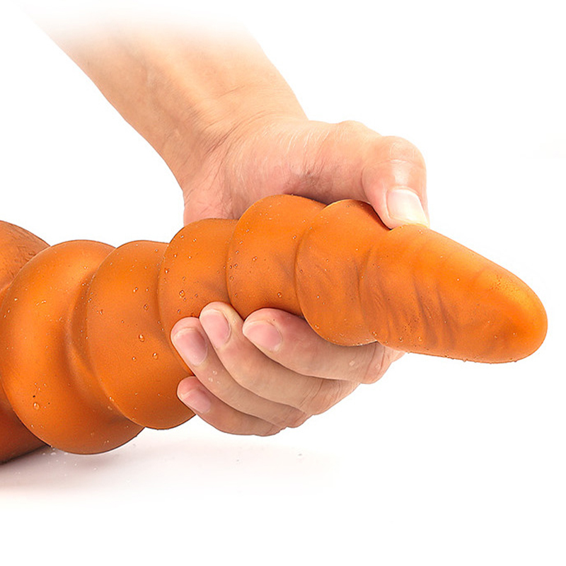 Spiral Anal Dildo Large Nonvibrating Butt Plug Prostate Massager Adult Sexual Wellness Toy Suitable For Men And Women - 15