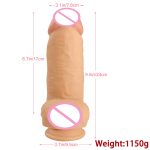 Huge Big Dildo With Suction Cup Adult Sex Toy For Women Lesbian Men Gay Vagina Anal Strapon Masturbator Machine Large Dildos - 5