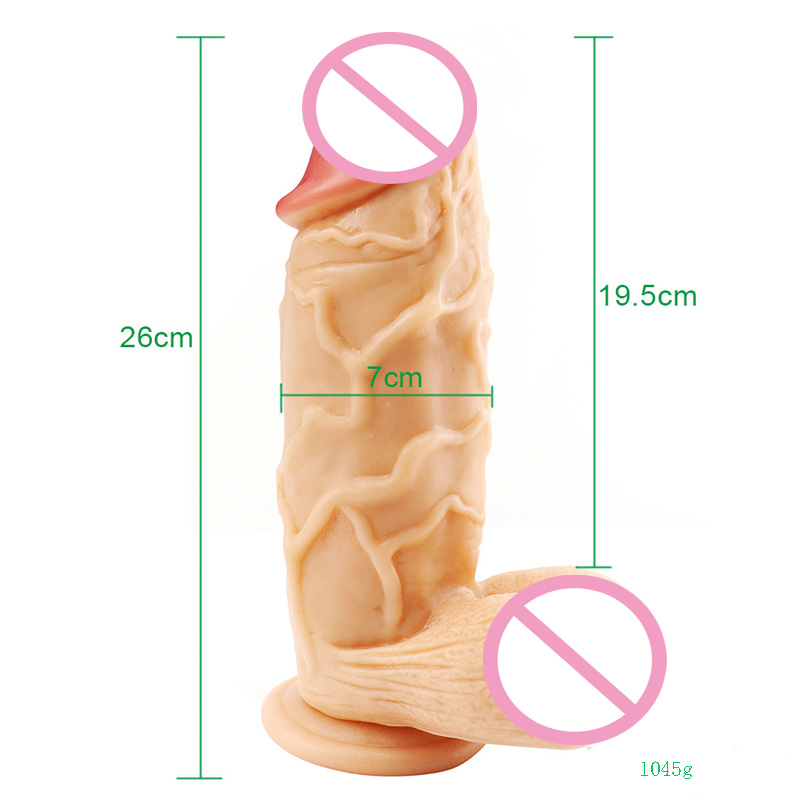 Large Silicone Dildo With Suction Cup Versatile Adult Toy For Men Women Gay Lesbian Anal Vaginal Masturbator - 9