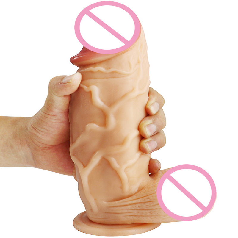 Large Silicone Dildo With Suction Cup Versatile Adult Toy For Men Women Gay Lesbian Anal Vaginal Masturbator - 8