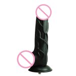 Sex Machine Attachments Big Black Dildos For Vac-u-lock Love - 4