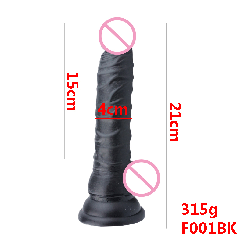 Luxurious Large Black Dildos Compatible Attachments For Vaculock Love Sex Machine Ultimate Pleasure Experience - 1