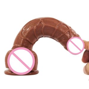 Dildo Realistic Strap-on Penis Adjustable Strapon Sex Toys For Lesbian Women Couples Suction Cup Pants - 2