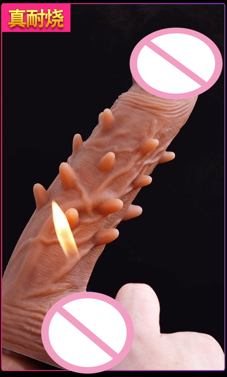 Realistic Silicone Dildo Soft Skinlike Feel Suction Cup Artificial Male Penis Womens Sexual Pleasure Toy - 8
