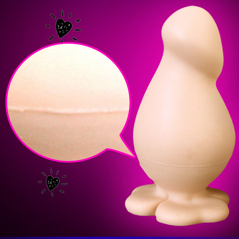 Large Dual Beaded Silicone Dildo Nonvibrating Suction Cup Base Strapon Compatible Anal Toy For Men Women Gay Adult Pleasure Device - 3