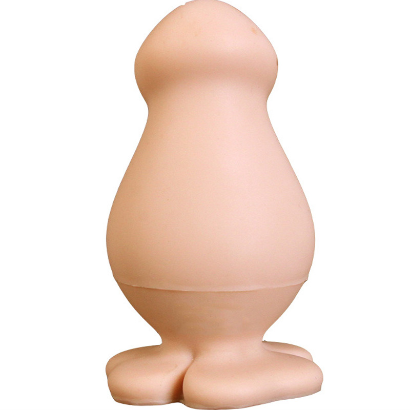 Large Dual Beaded Silicone Dildo Nonvibrating Suction Cup Base Strapon Compatible Anal Toy For Men Women Gay Adult Pleasure Device - 6