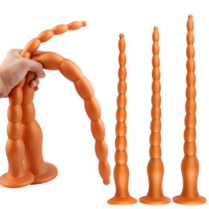 3 Size Super Long Huge Anal Plug Dildo Pull Beads Butt Prostate Massage G-spot Stimulator Erotic Sex Toys