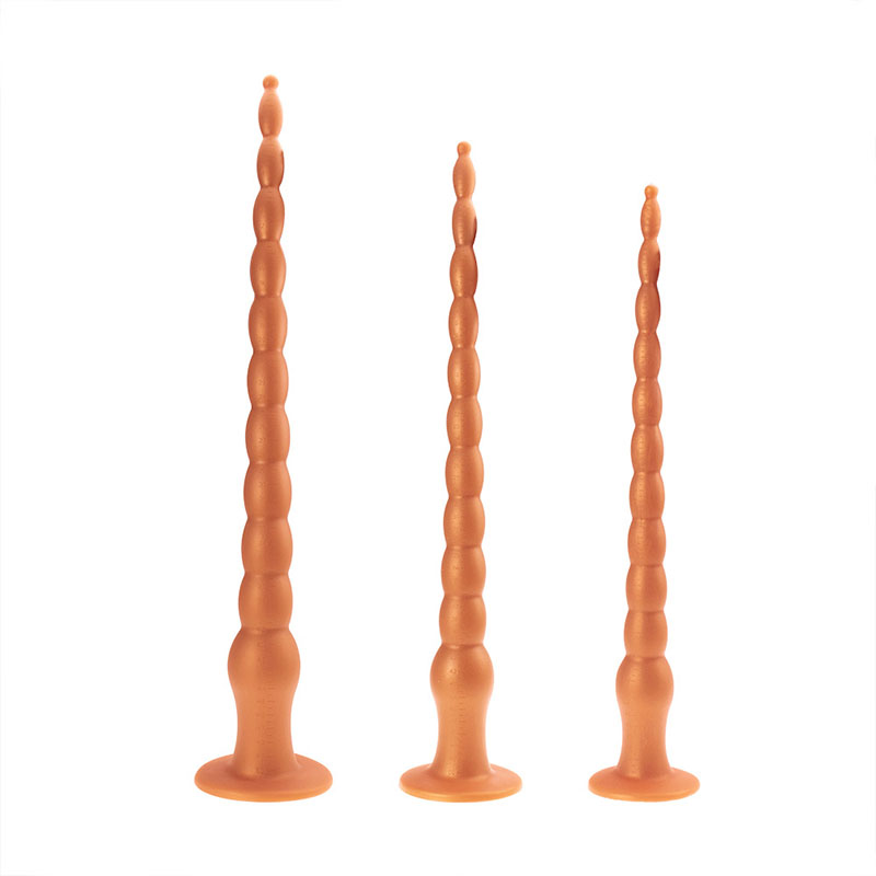 Extra Large 3size Anal Plug Dildo With Pull Beads Prostate Massager Gspot Stimulator Erotic Adult Sex Toy - 8