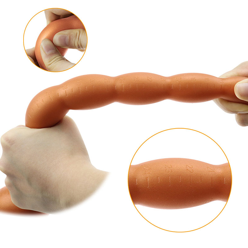 Extra Large 3size Anal Plug Dildo With Pull Beads Prostate Massager Gspot Stimulator Erotic Adult Sex Toy - 6