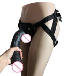 28x4 5cm Lesbian Strapon Long Dildo Panties For Women Penis Huge Harness Belt Gay Sex Toys Adults