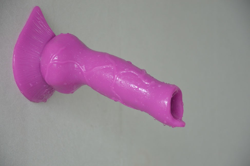 Wolfthemed Silicone Dildo Erotic Sex Toy With Suction Cup For Women Gay Men Anal Play Masturbation Purple Artificial Penis For Pleasurable Sensations - 10