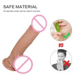 7 9in Super Realistic Dildo Sex Tool Flexible Penis Dick With Suction Cup Adult Products Female Masturbation Toys For Women - 3